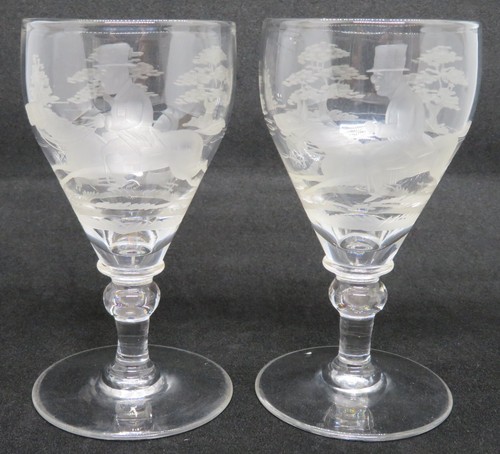 Clear frosted glass vintage