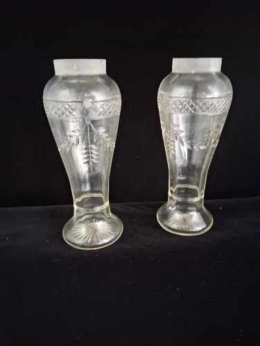 Stunning pair antique cut - stunning, of