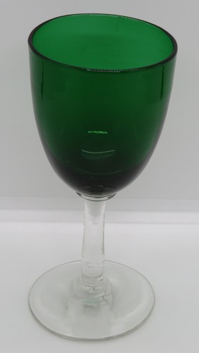 Green glass vintage victorian - green,