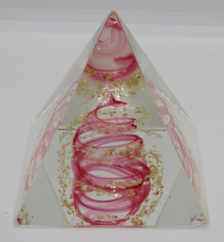 Clear pink glass - clear,