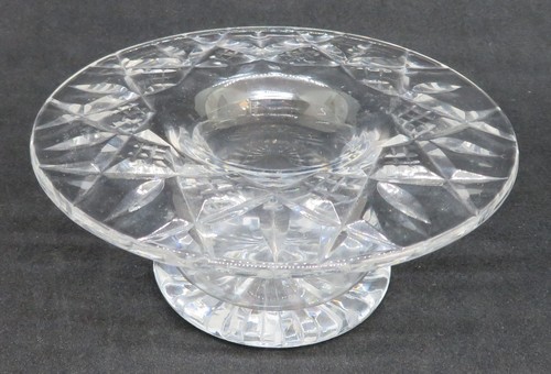 Clear cut glass - vintage, art