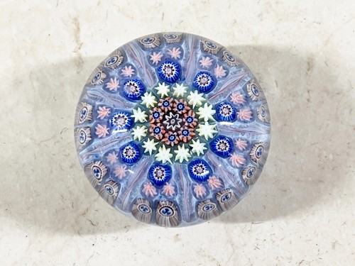 Antique art glass paperweight - antique,