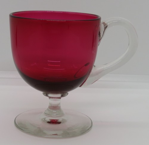 Cranberry pink glass vintage
