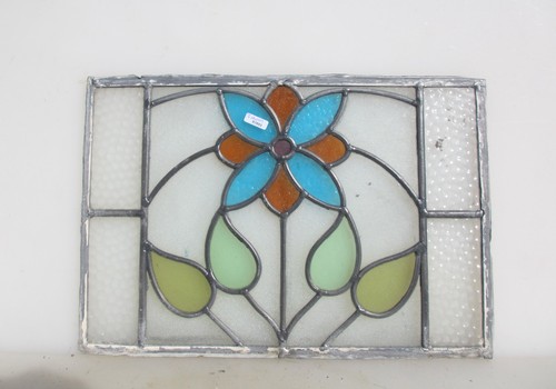 Antique stained glass - stained,