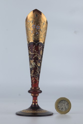 Moser 19th century gilt and