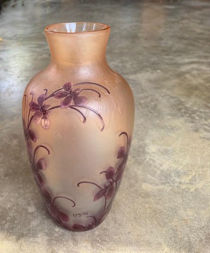 Antique legras rubis - rubis, french