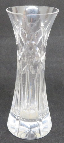 Clear cut glass vintage art - clear,