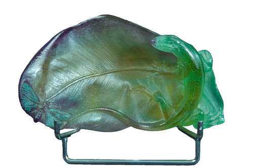 Antique art nouveau daum glass - antique,