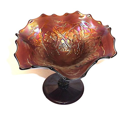Carnival glass amethyst - glass,