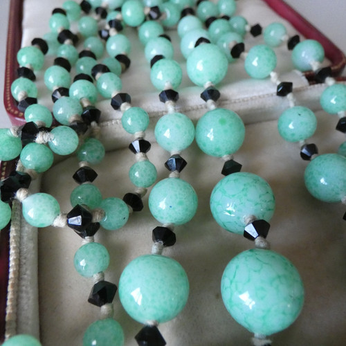Antique art deco - art, glass