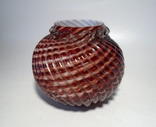 Antique bohemian glass bulbous - antique,