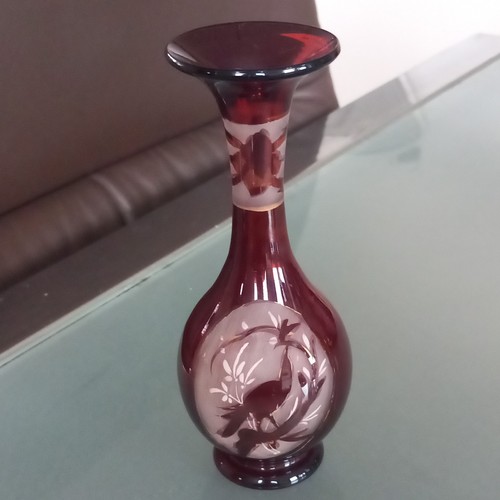 Antique bohemian ruby red - bohemian,