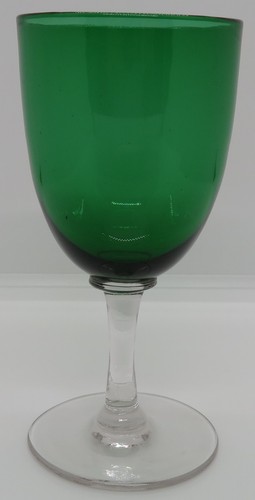 Green glass vintage victorian - glass,