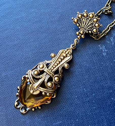 Vintage necklace art nouveau - necklace,