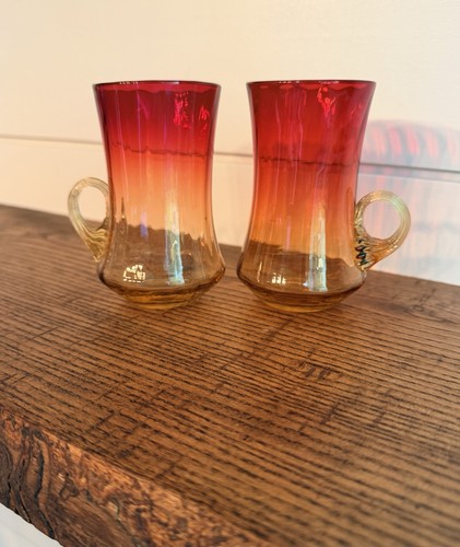 New england glass amberina - new,