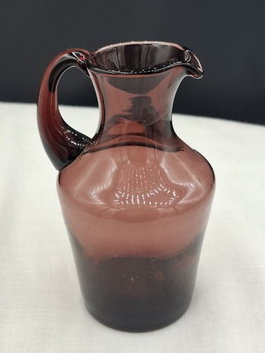 Hand blown amethyst - hand,