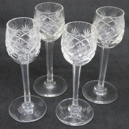 Clear cut glass vintage - , art