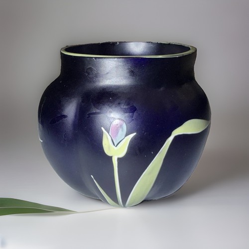 Antique art nouveau cobalt - art,