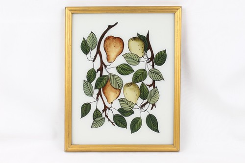 Stunning antique reverse glass - antique,