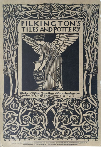 Art nouveau pilkington glass - pilkington,