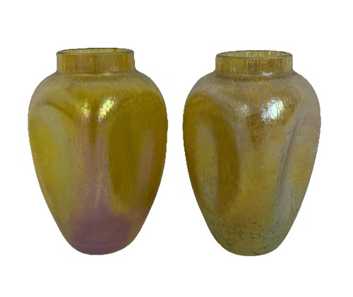 Antique glass vases loetz - antique,