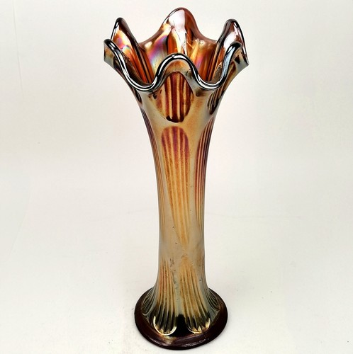 Antique fenton flute vase - flute,