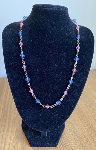 Art deco czech pink blue - czech,