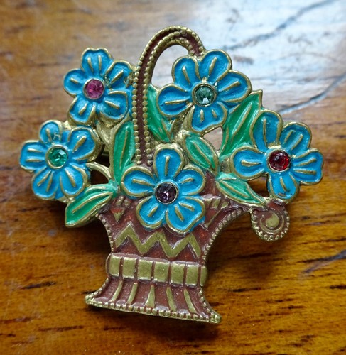 Antique art deco rhinestone - antique,