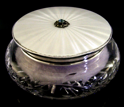 Large 522g art deco - art, sterling