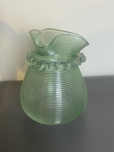 Antique victorian glass vase - antique,