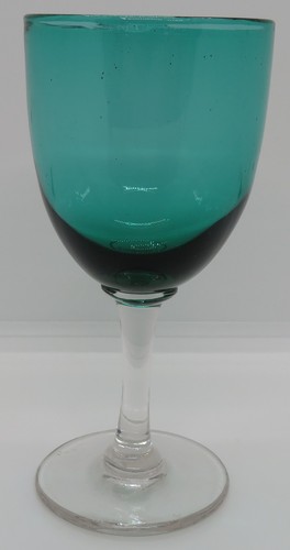 Green glass vintage victorian - glass,