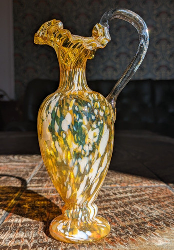 Antique victorian art - antique, glass