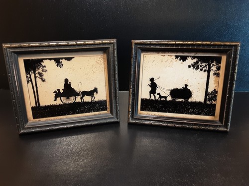 Antique art deco - art, reverse