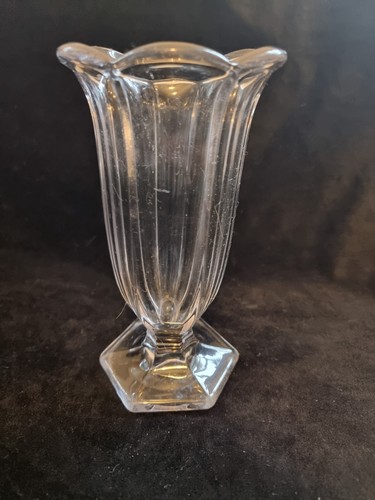 Antique 1930s art - deco, clear