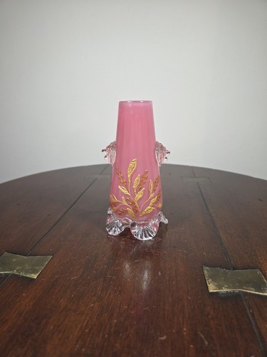 Antique bohemian pink cased - antique,