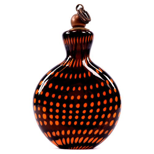 Art glass perfume bottle - art,