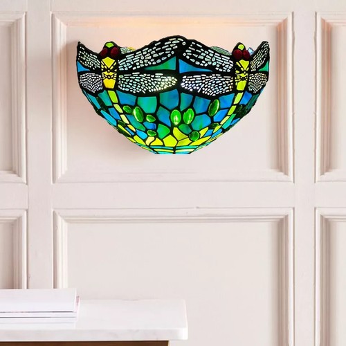 Antique tiffany style wall - tiffany,