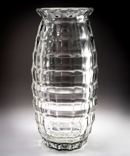 Davidson clear pressed - pressed, glass