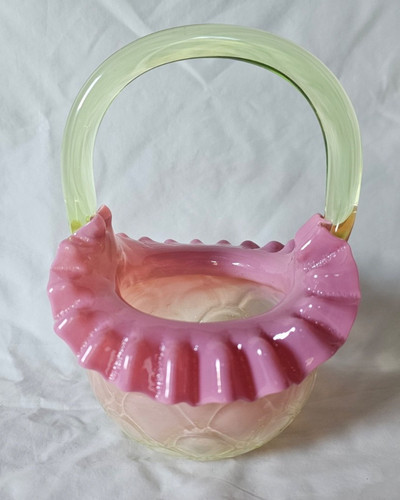 Pretty antique glass - glass, vaseline
