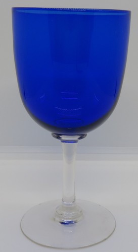 Blue glass vintage victorian - glass,