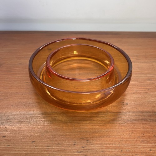 Vintage amber glass - amber,