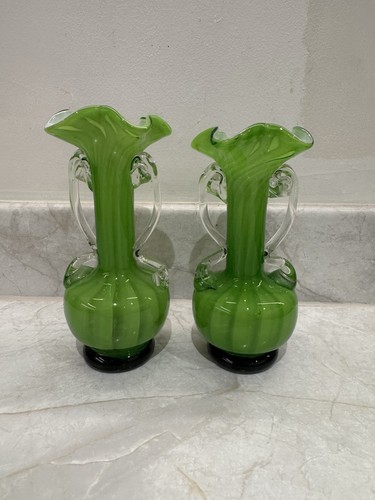 Antique vintage pair blown - vintage, of