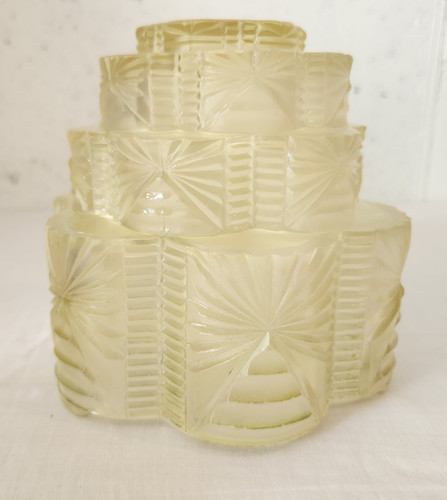 Antique art deco cobalt blue - deco,