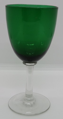 Green glass vintage victorian - green,