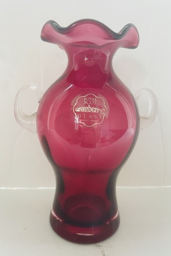 Antique art glass ruby - ,