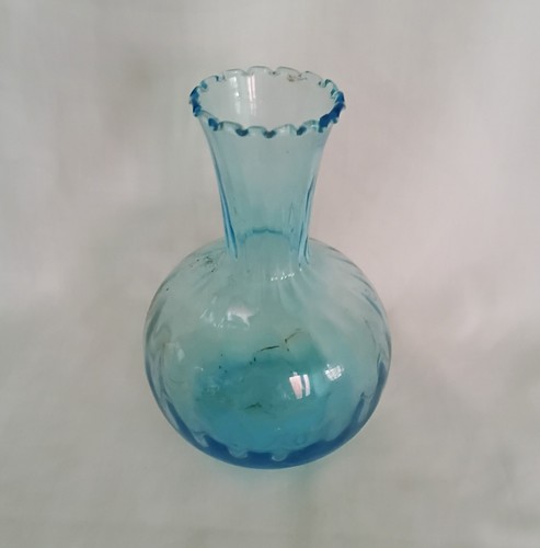 Vintage antique turquoise blue