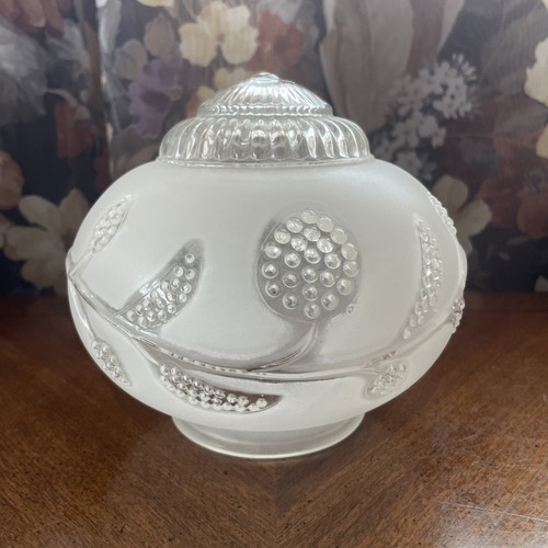 Antique art deco 1920s frosted - art,